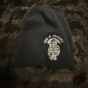 Sons of Anarchy Black Stretch Beanie Hat Men TV Show One Size